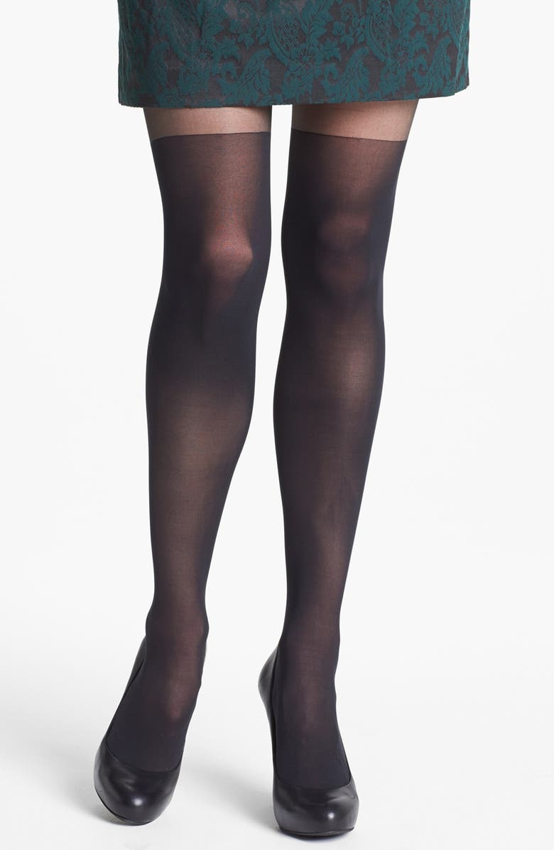 DKNY Over the Knee Girlshort Tights, Main, color,