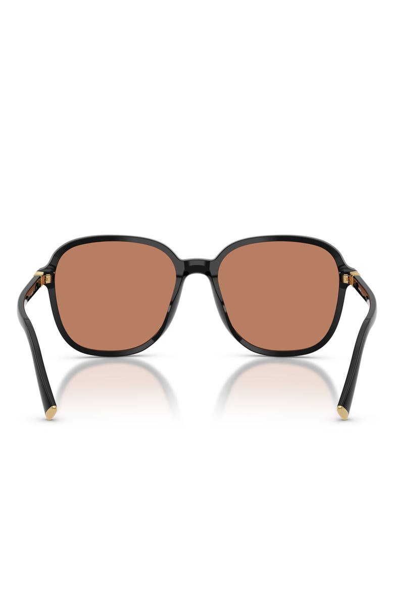 Miu Miu 58mm Polarized Pillow Sunglasses, Alternate, color, 