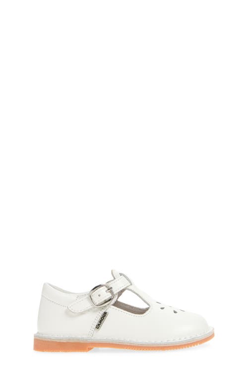 L'amour Joy Classic T-strap Shoe In White