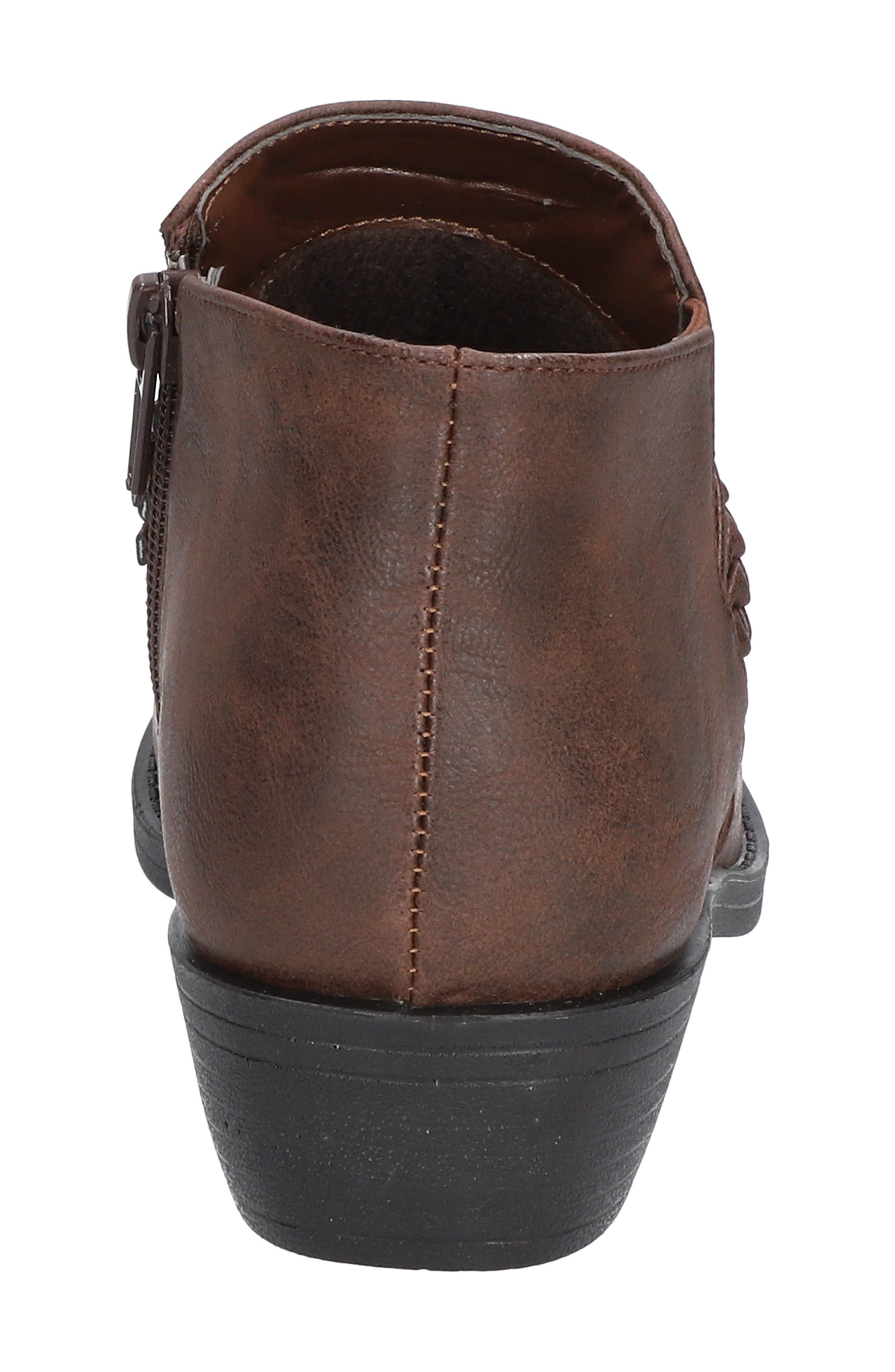 Jalia Braided Bootie, Alternate, color, BROWN/ GORE