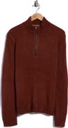 Union Bird's Eye Quarter Zip Sweater