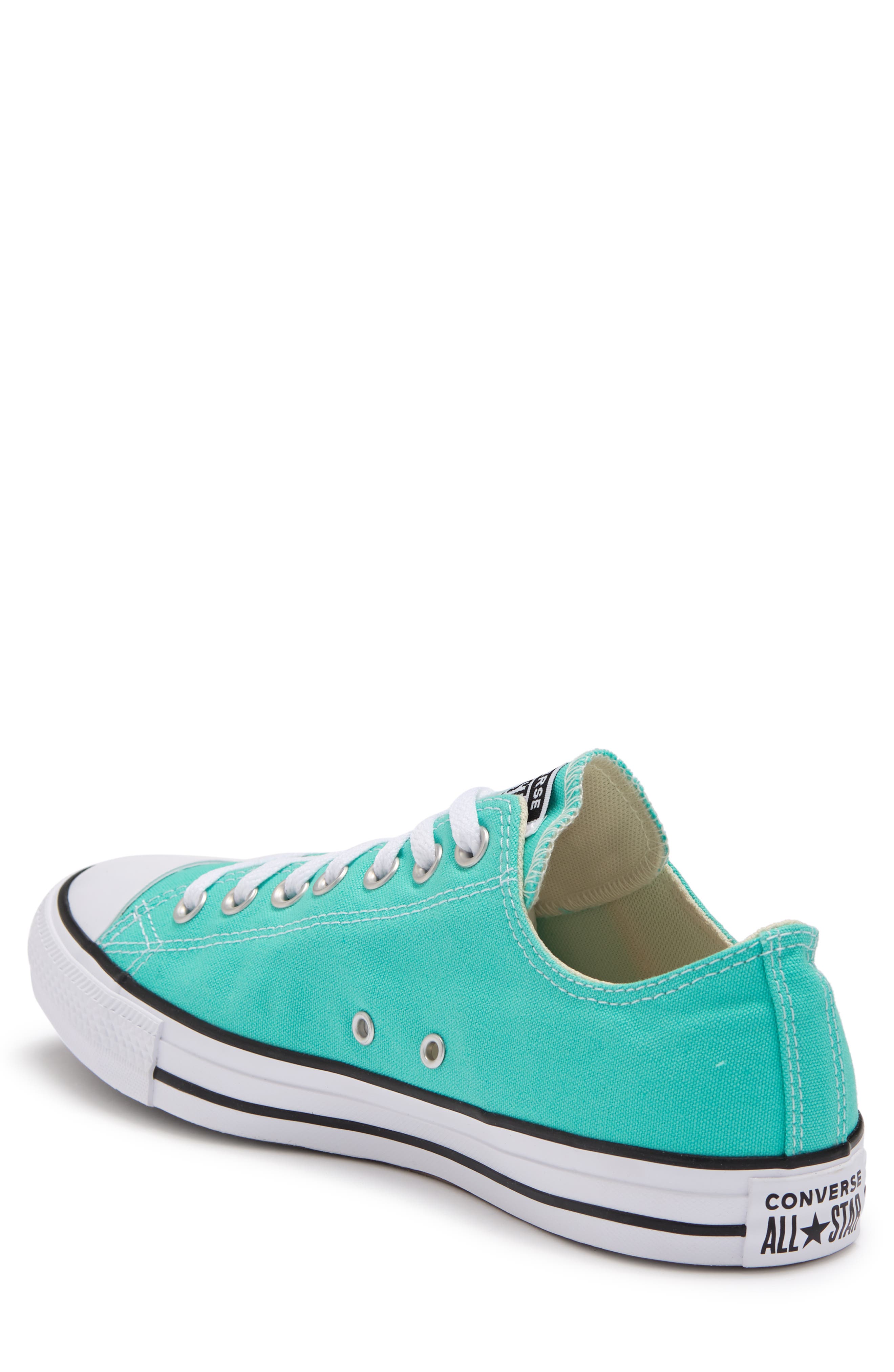 Chuck Taylor® All Star® Ox Low Top Sneaker, Alternate, color, ELECTRIC AQUA