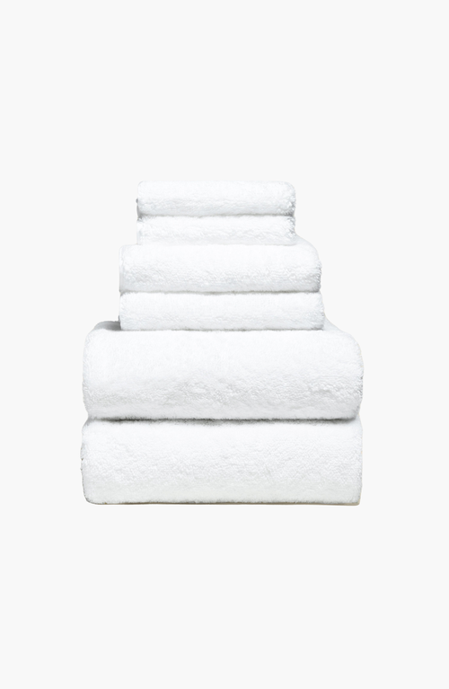 Italic Ultraplush Australian Cotton Standard Towel Set In White
