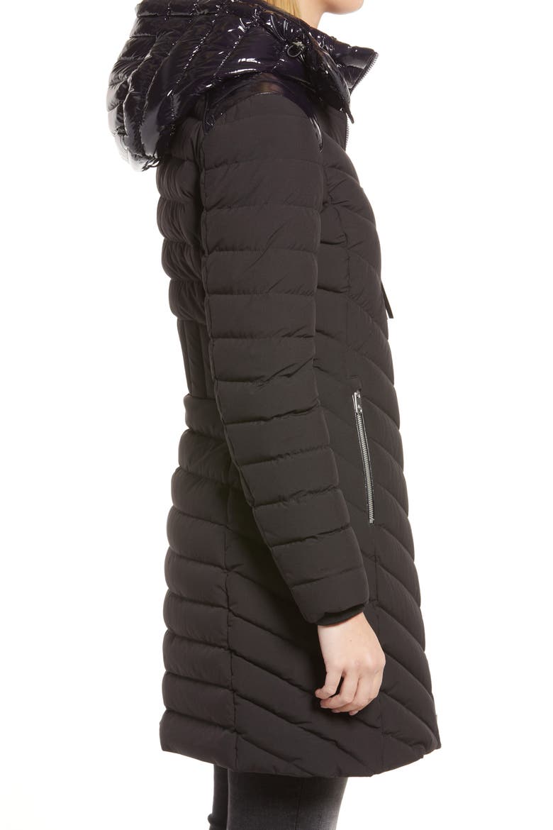 East Prairie Down Parka, Alternate, color, BLACK