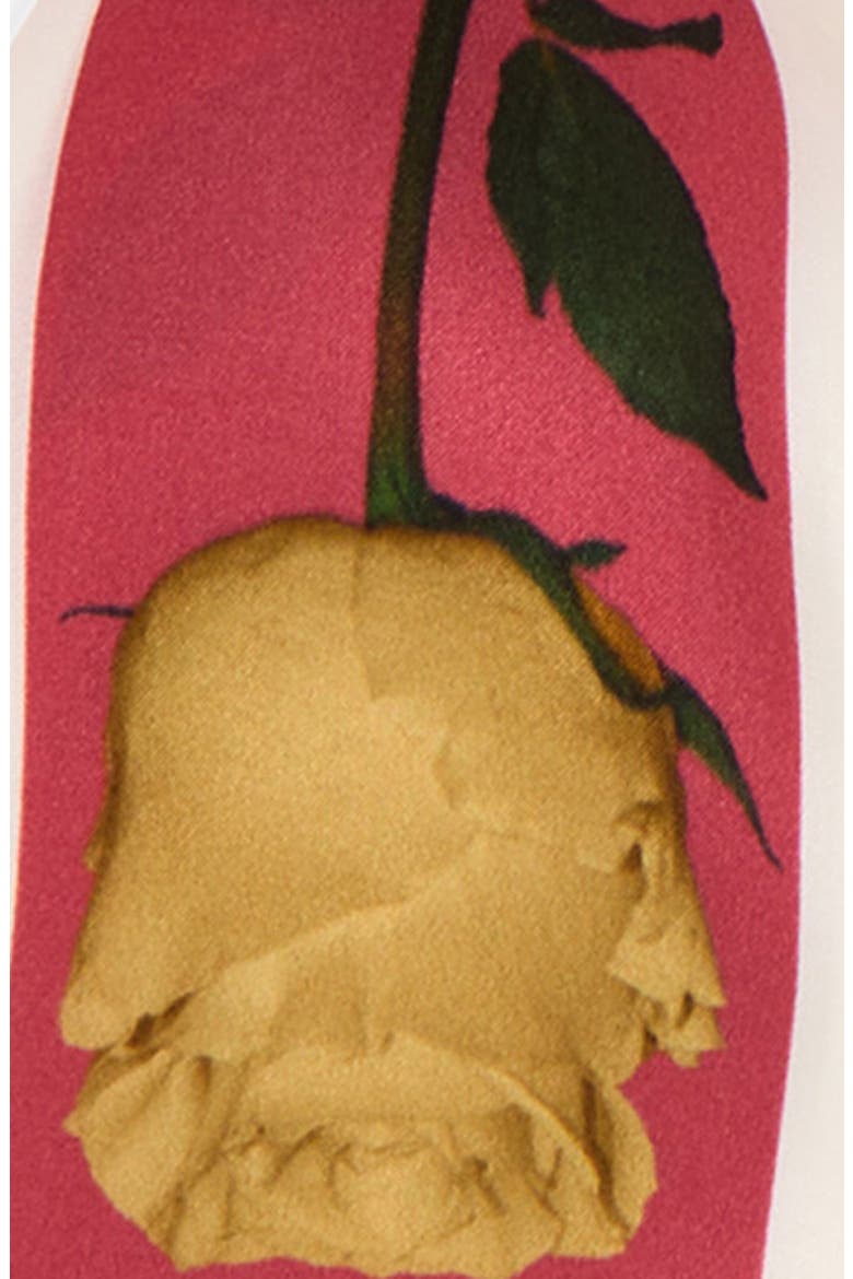 Villy Rose Midsummer Thin Silk Scarf, Alternate, color, OLD PINK