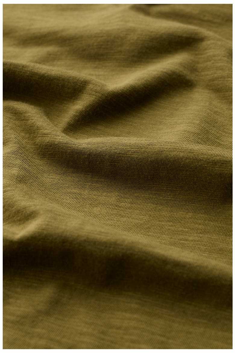 Kellow V-Neck Organic Cotton T-Shirt, Alternate, color, CREEK