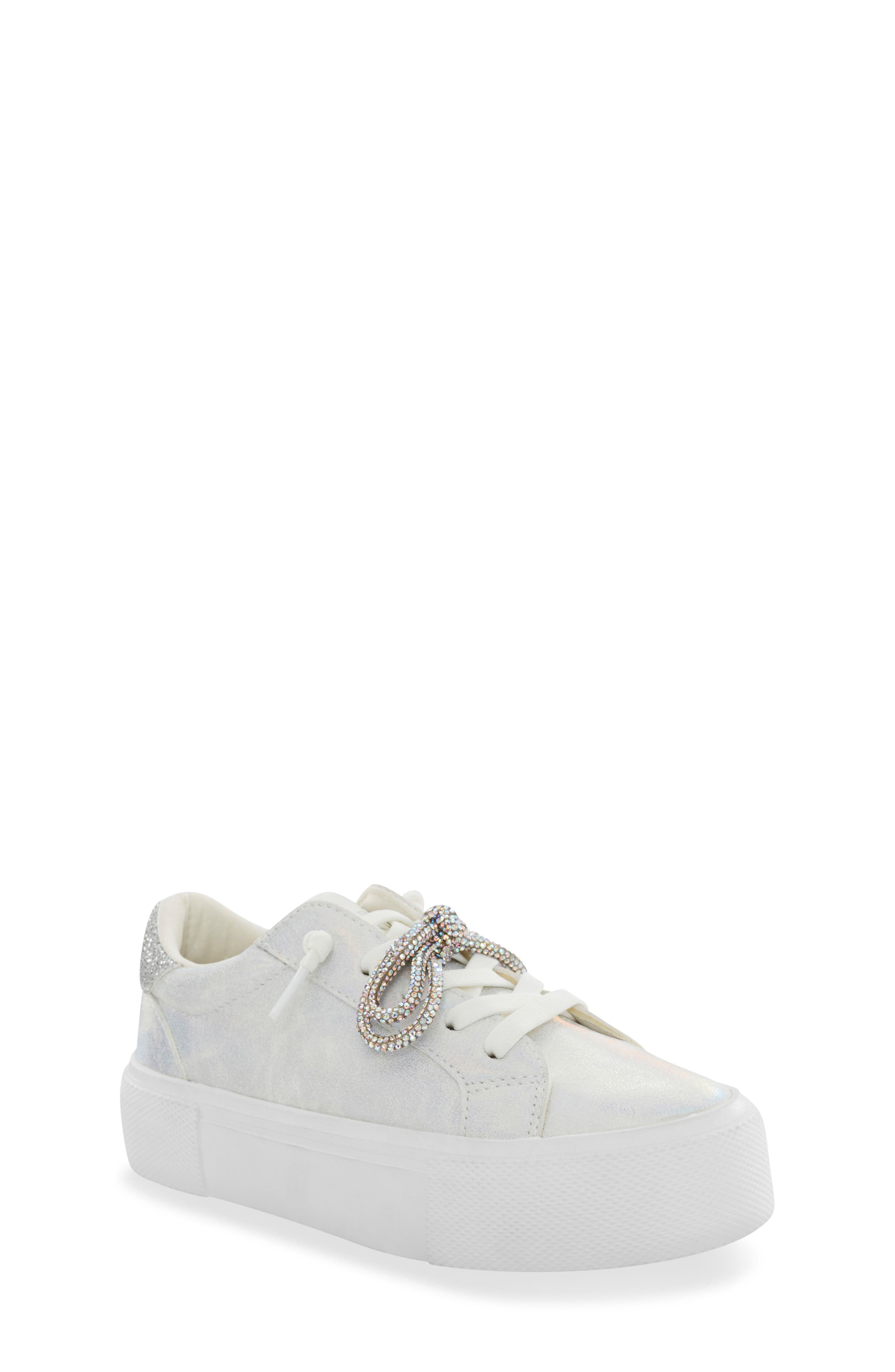BCBG Girls Kids' Precious Platform Sneaker, Main, color, 
