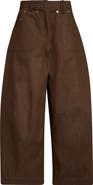 Simone Rocha Utility Curve Wide Leg Jeans