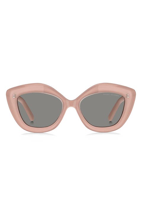 52mm Cat Eye Sunglasses
