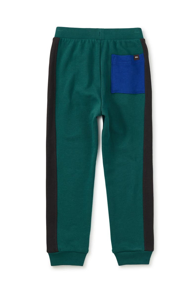 Colorblock Stripe-Out Joggers, Alternate, color, Jade