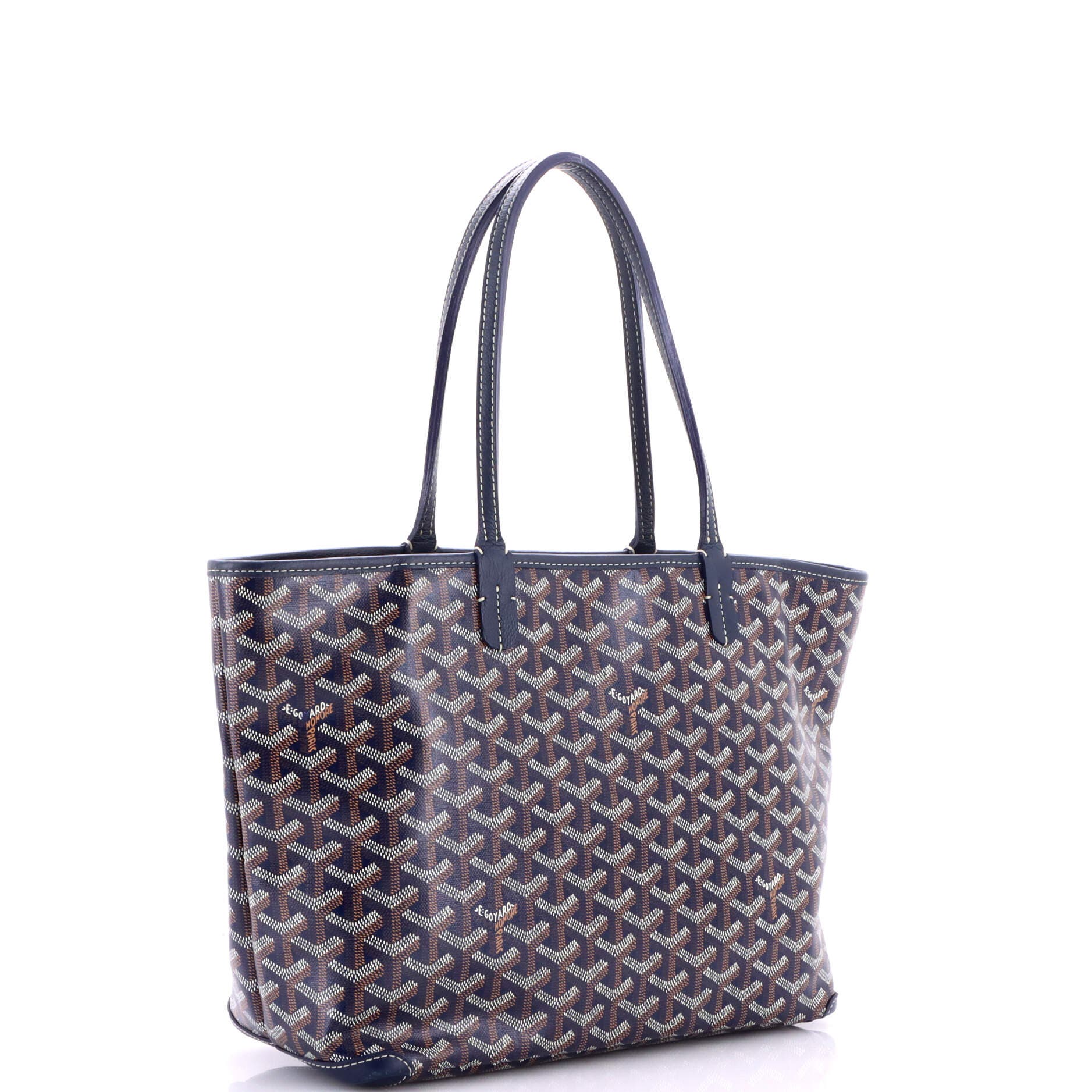 Pre-Owned Goyard Artois Tote Coated Canvas PM, Alternate, color, 