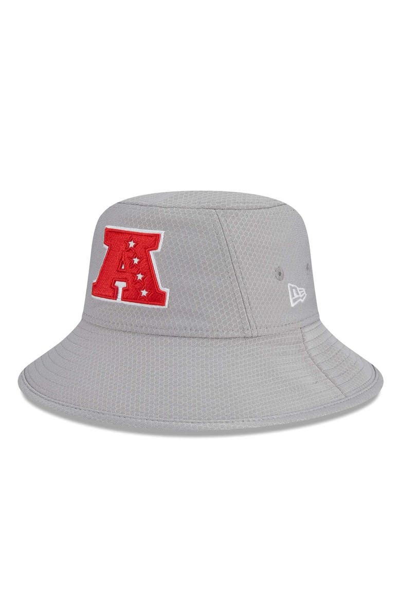 New Era Men's New Era Gray Kansas City Chiefs 2024 Pro Bowl Bucket Hat, Alternate, color, 