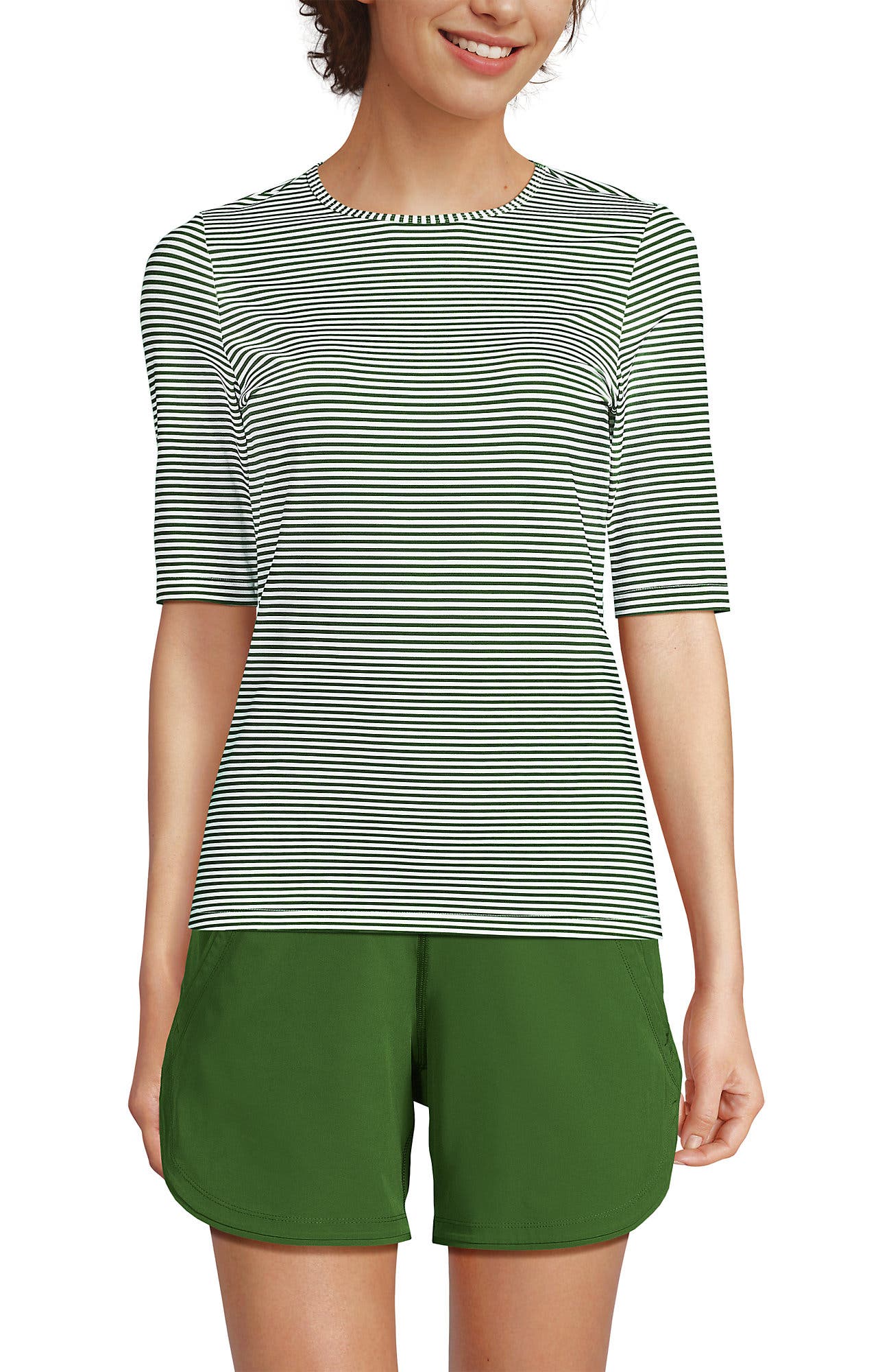 Fusion Green Mini Stripe