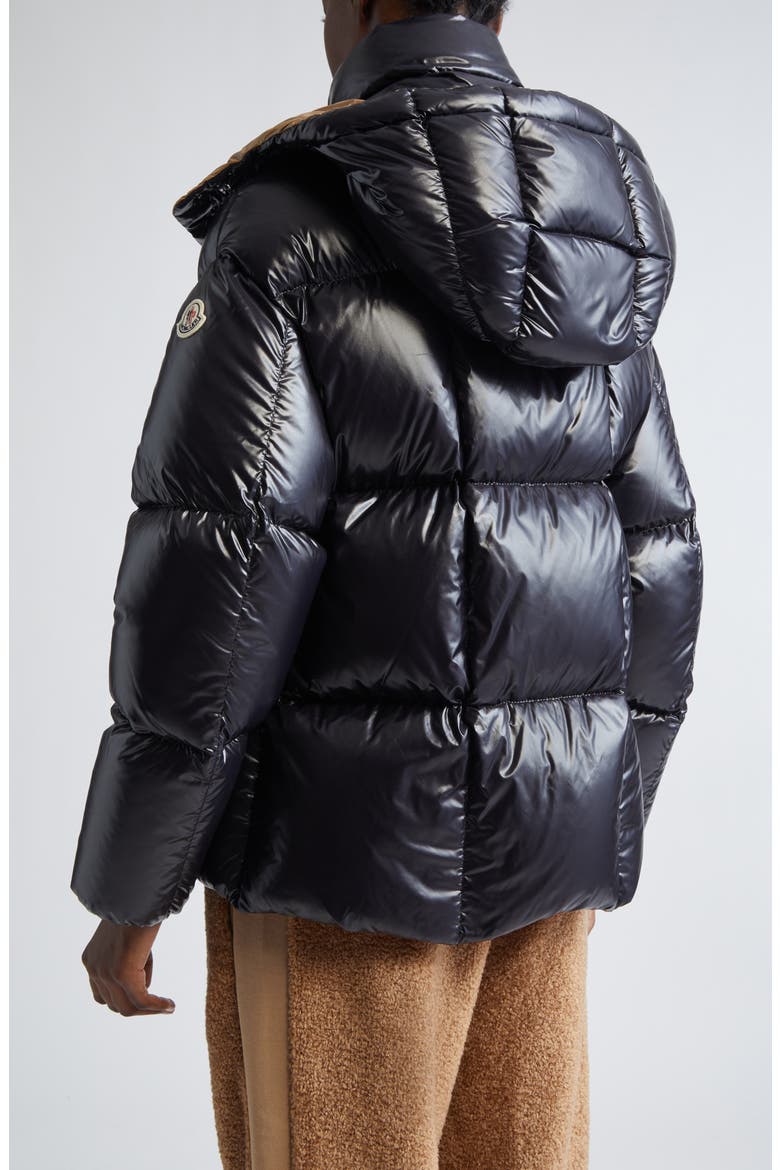 Parana Down Jacket with Removable Hood, Alternate, color, BLACK