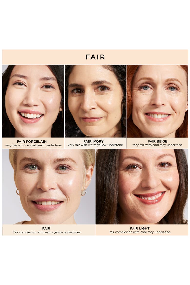 CC+ Nude Glow Lightweight Foundation + Glow Serum SPF 40, Alternate, color, FAIR IVORY