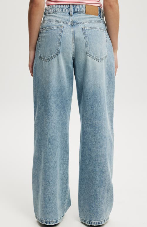 Cotton On Relaxed Wide Jean In Pearl Blue