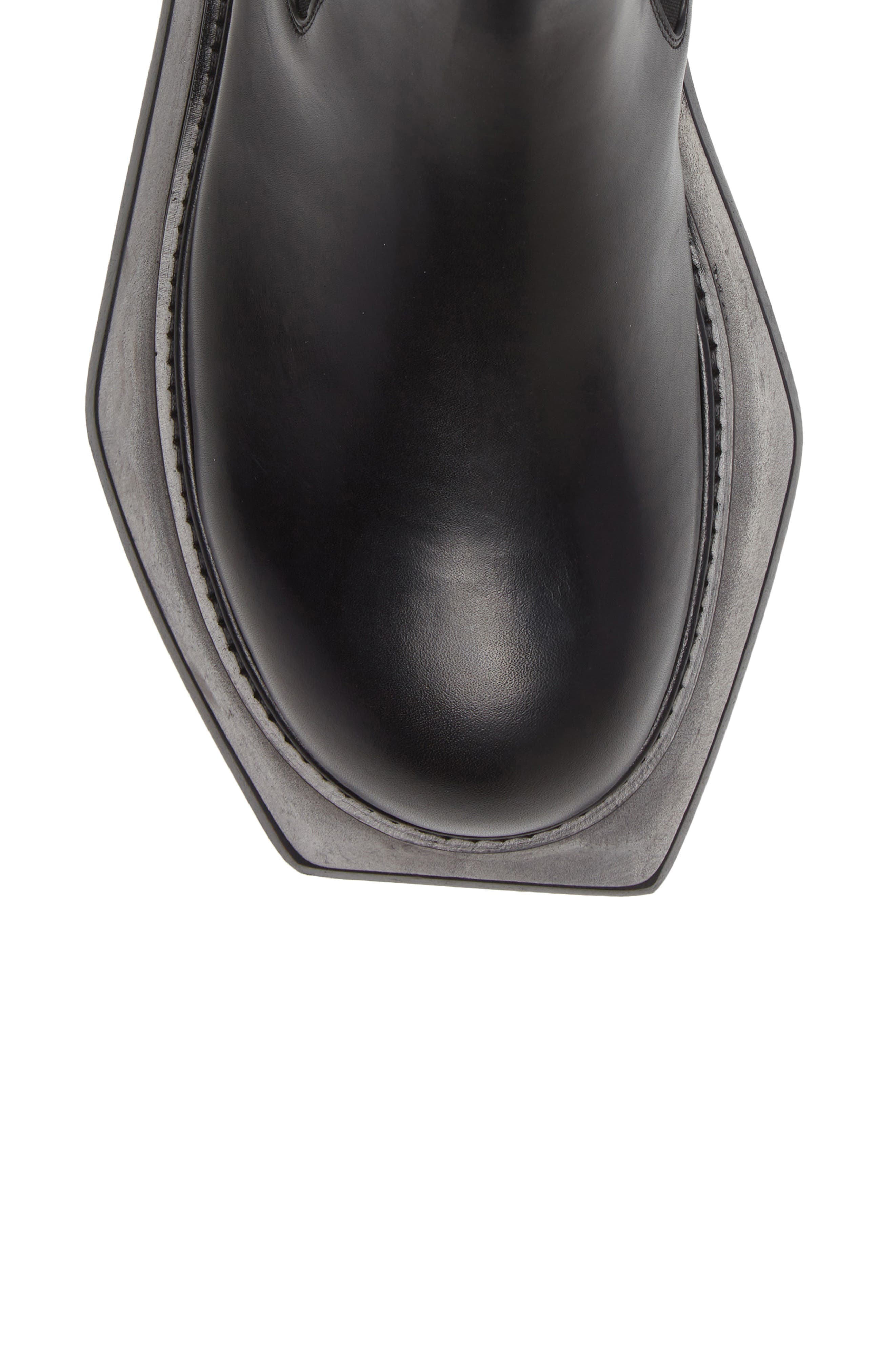 Rick Owens Beatle Turbo Cyclops Chelsea Boot, Alternate, color, 