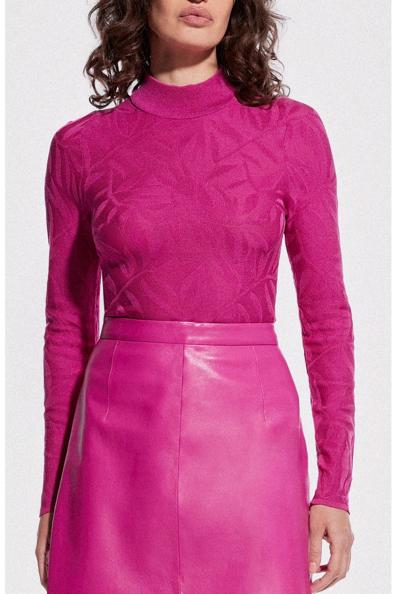 Remi Turtleneck, Main, color, Raspberry