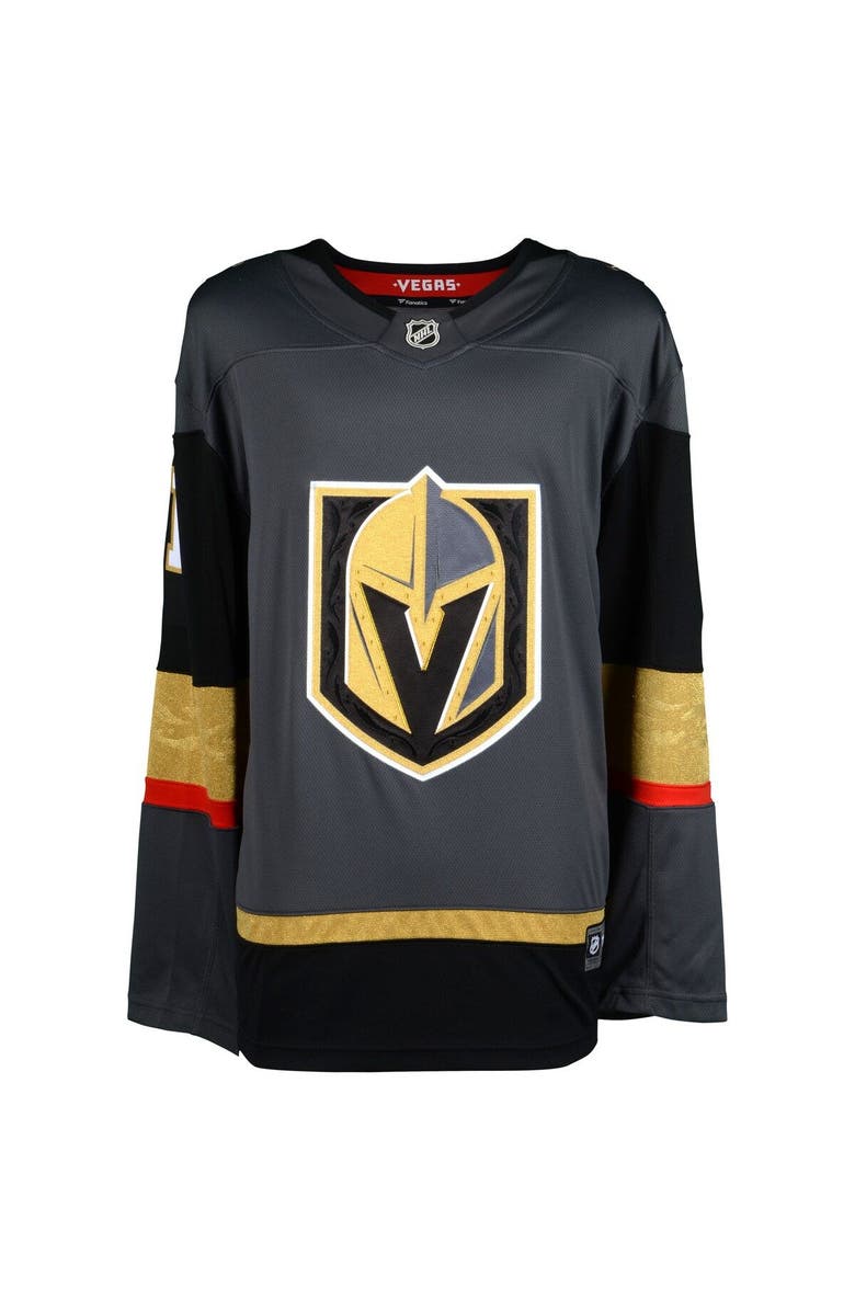 FANATICS AUTHENTIC William Karlsson Vegas Golden Knights Autographed Black Fanatics Breakaway Jersey, Alternate, color, 