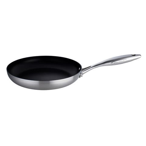 CTX 10.25 Inch Nonstick Fry Pan, Stainless Steel