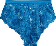 KILO BRAVA Embroidered Mesh Tap Boyshorts