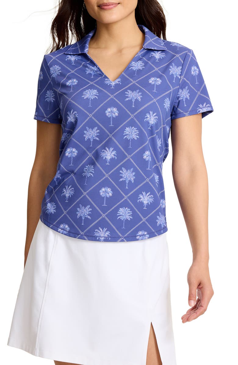 Tommy Bahama IslandZone<sup>®</sup> Abby Getaway Frond Johnny Collar Polo, Main, color, 