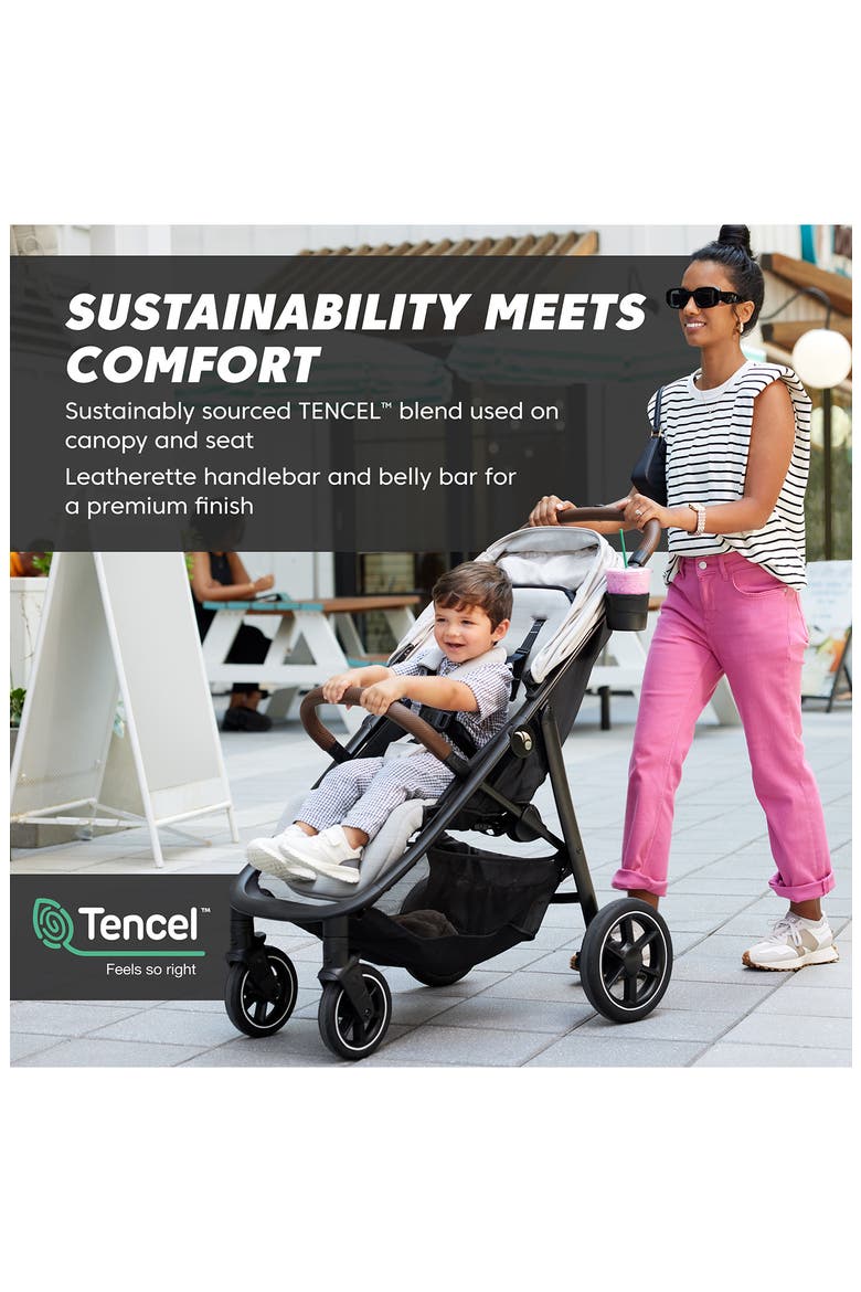 City Mini® Air Lightweight Stroller, Alternate, color, FROSTED IVORY