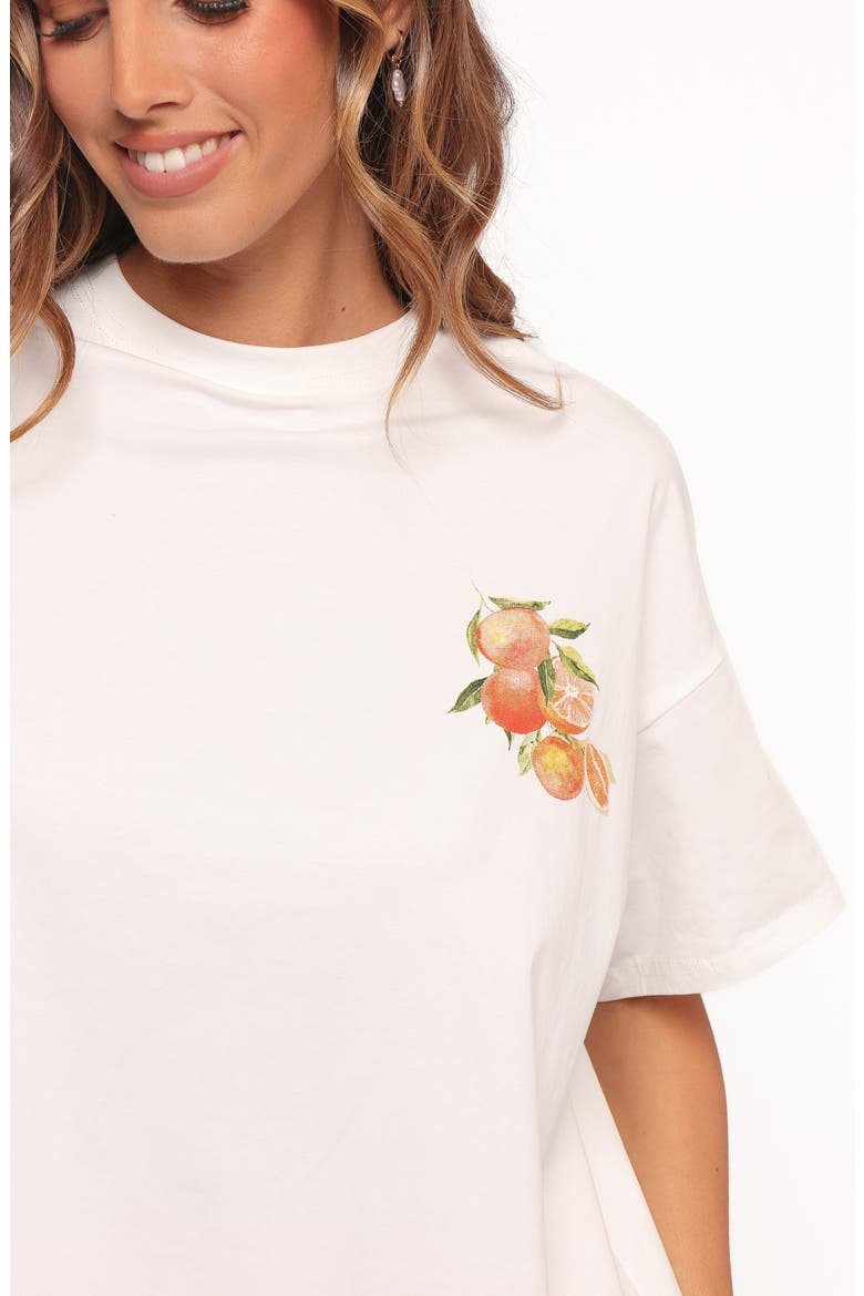 Emilia T-Shirt & Shorts, Alternate, color, APEROL ORANGE