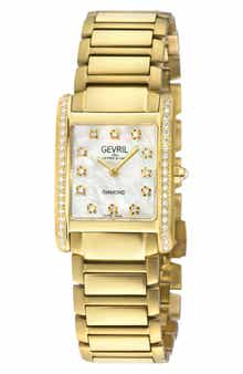 Regina Swiss Diamond Bracelet Watch, 24mm x 32mm