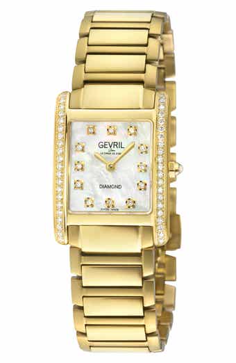 Regina Swiss Diamond Bracelet Watch, 24mm x 32mm