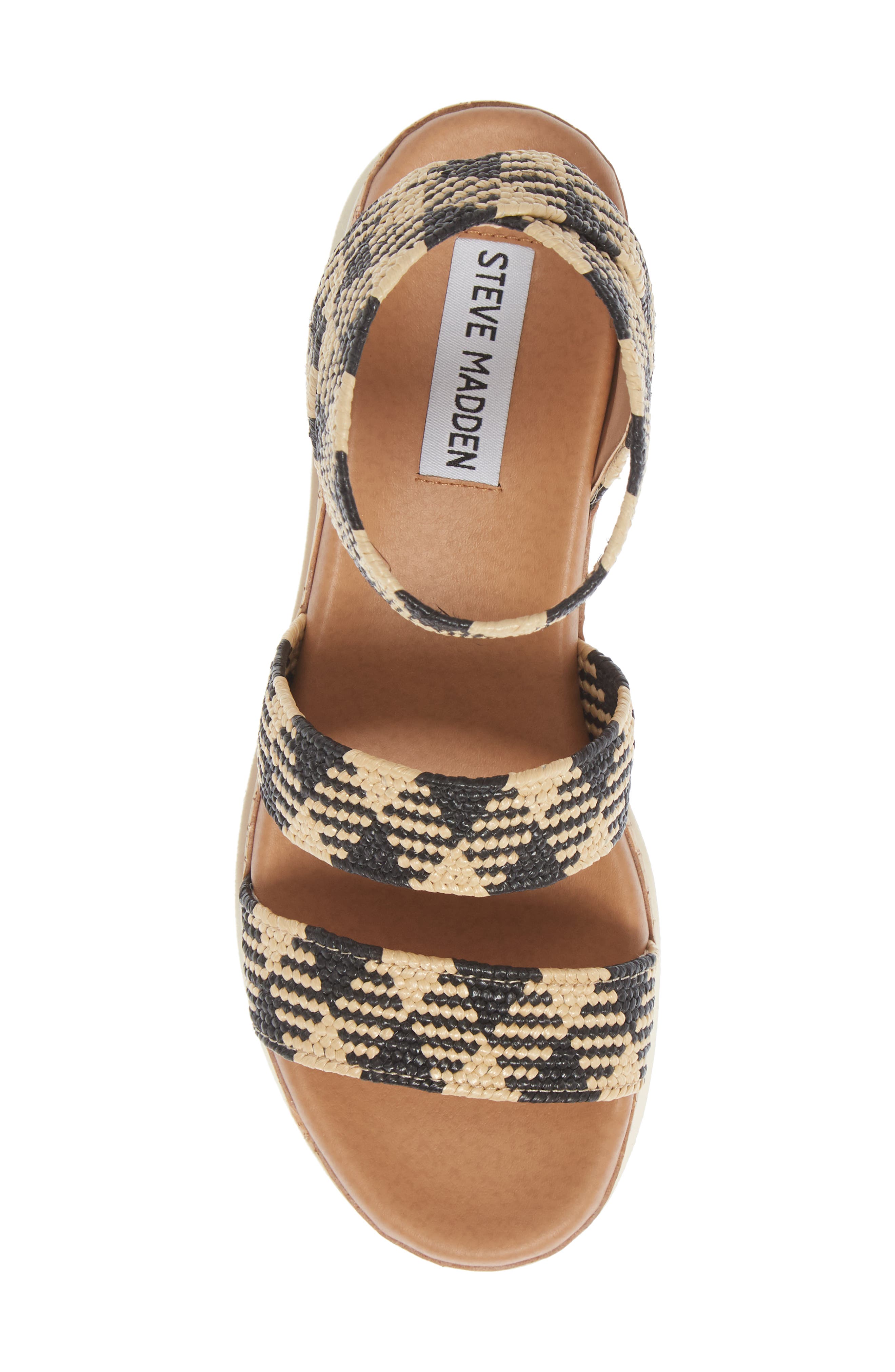 Steve Madden Bandi Platform Wedge Sandal, Alternate, color, 