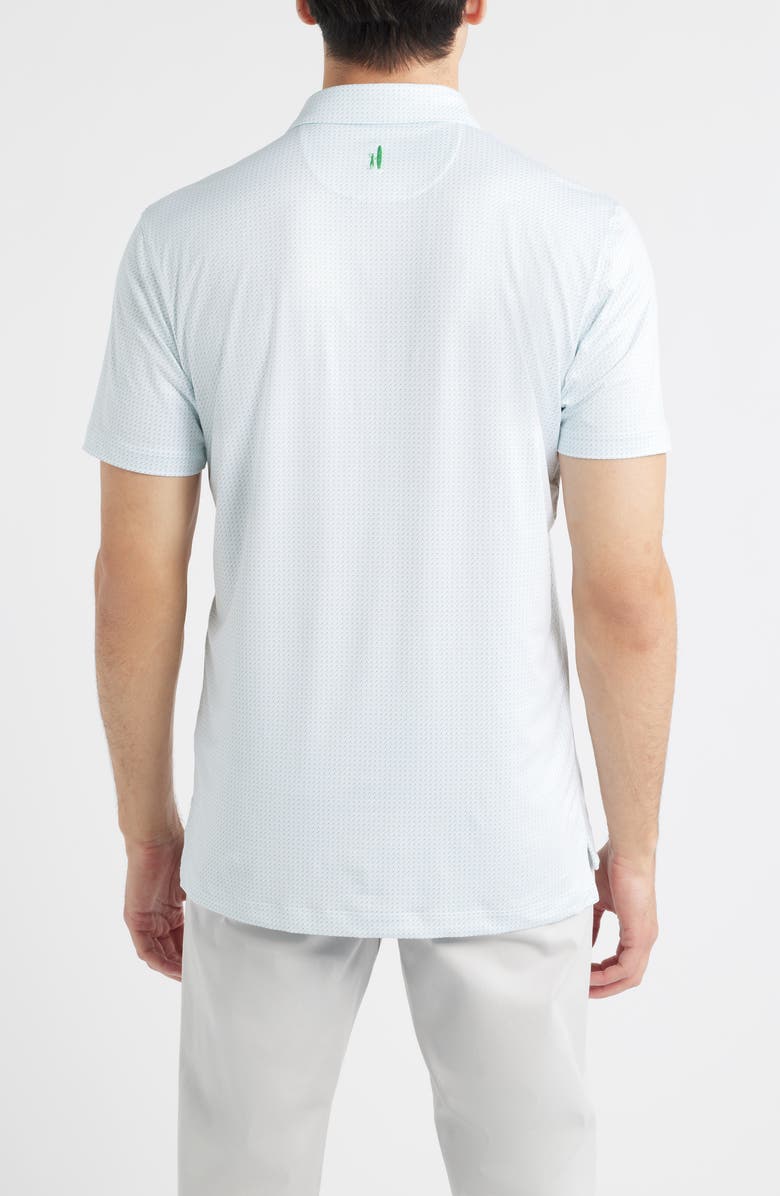 johnnie-O Tee Party Featherweight Performance Polo, Alternate, color, White