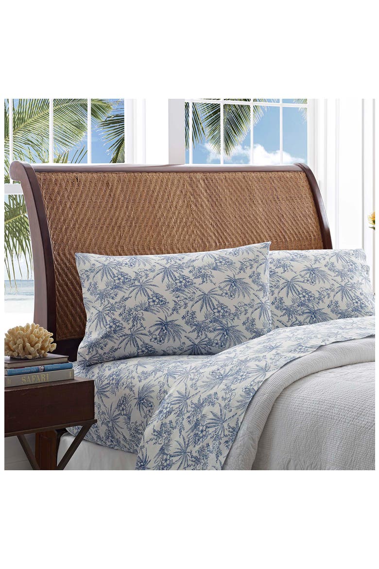 Print 200 Thread Count Sheet Set, Alternate, color, DARK BLUE