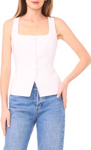 Parker The Amayah Linen Blend Vest
