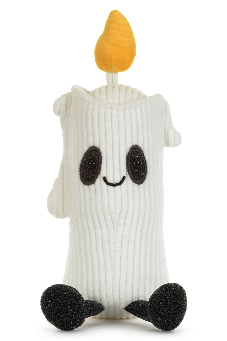 Amuseables Flickerty Candle Small Plushie, Alternate, color, WHITE