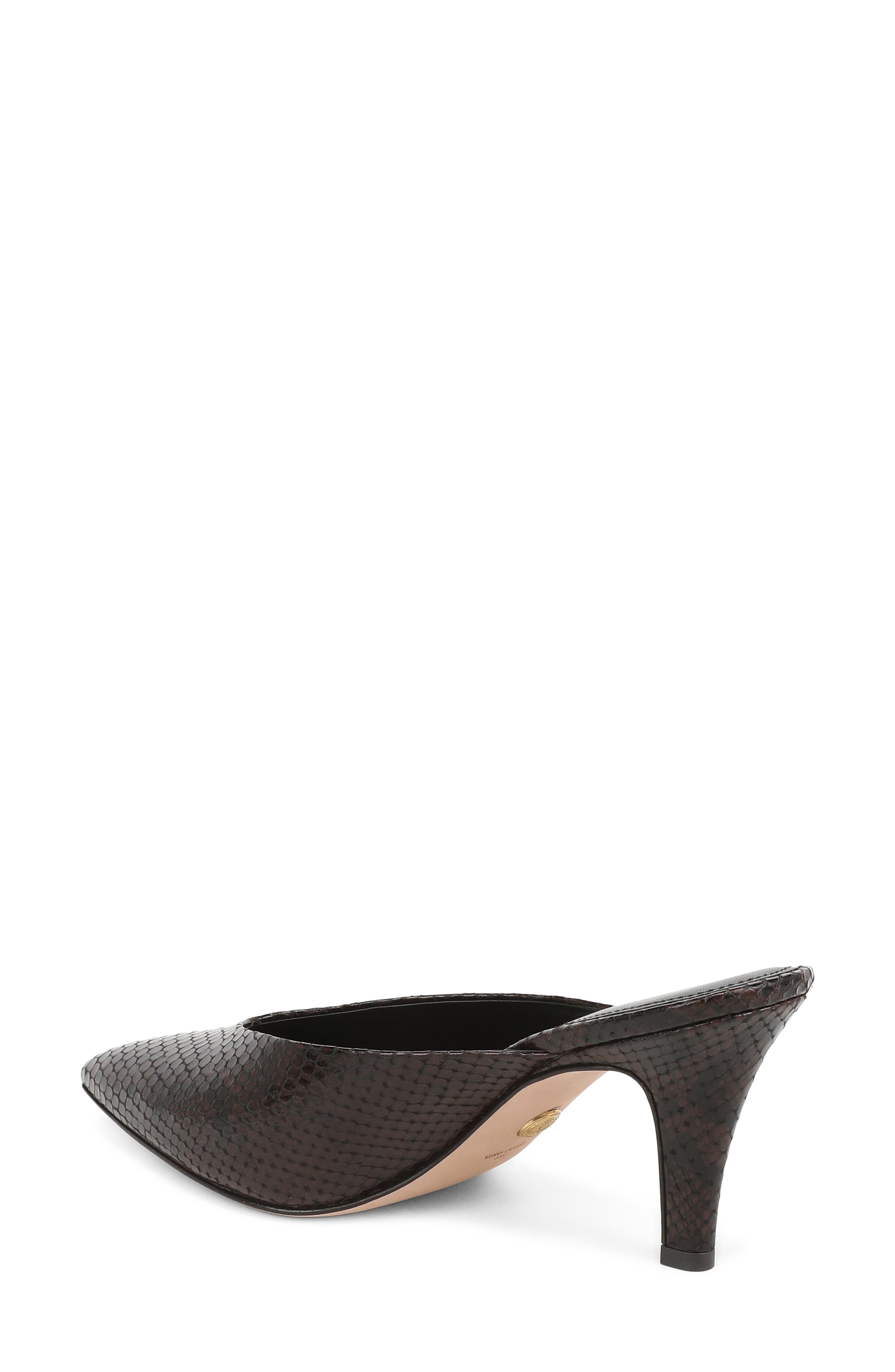 Rochelle Pointed Toe Mule, Alternate, color, ESPRESSO LEATHER