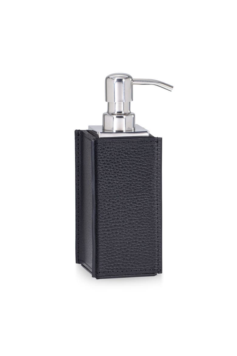 Piega Lychee Black Pump Dispenser, Main, color, BLACK
