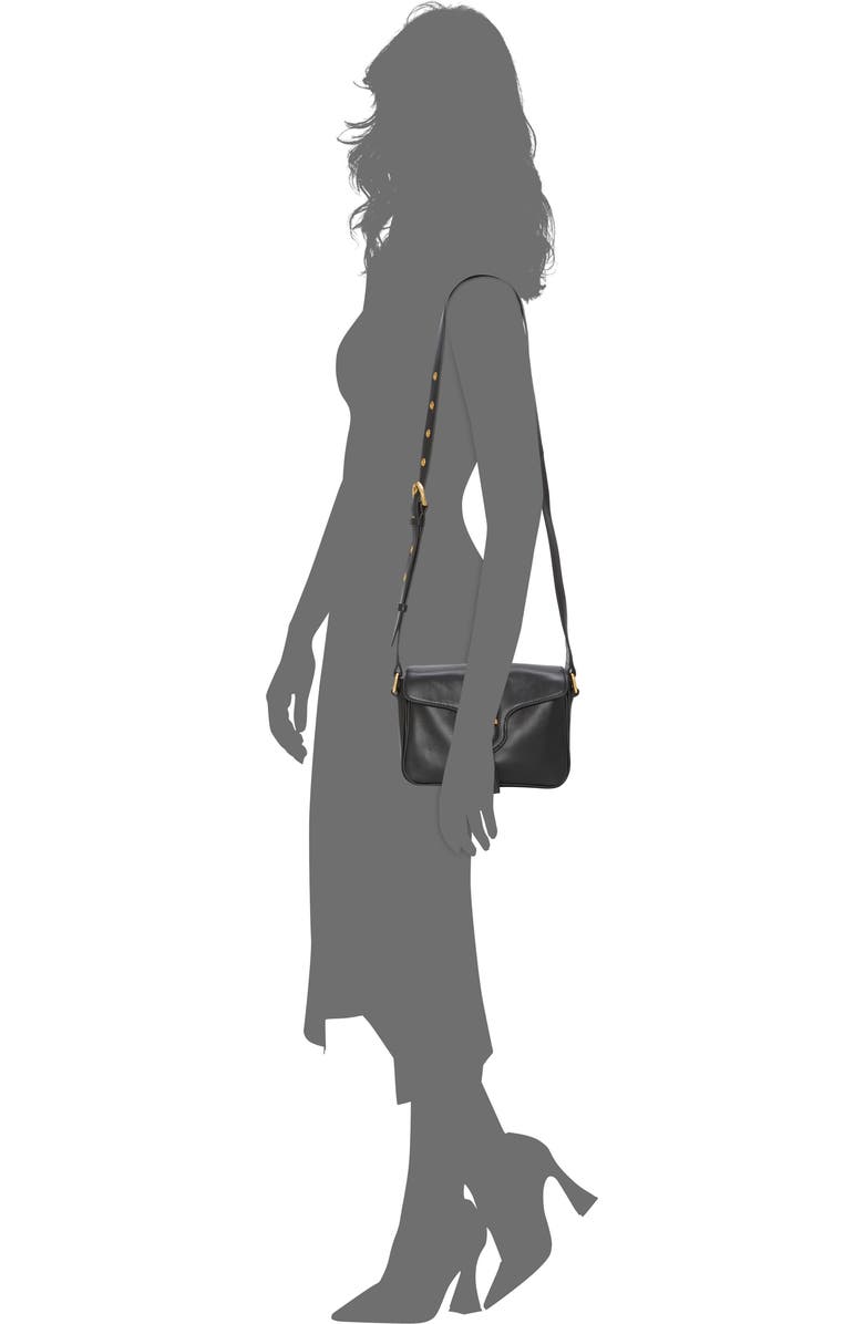 Vince Camuto Maecy Leather Crossbody Bag, Alternate, color,