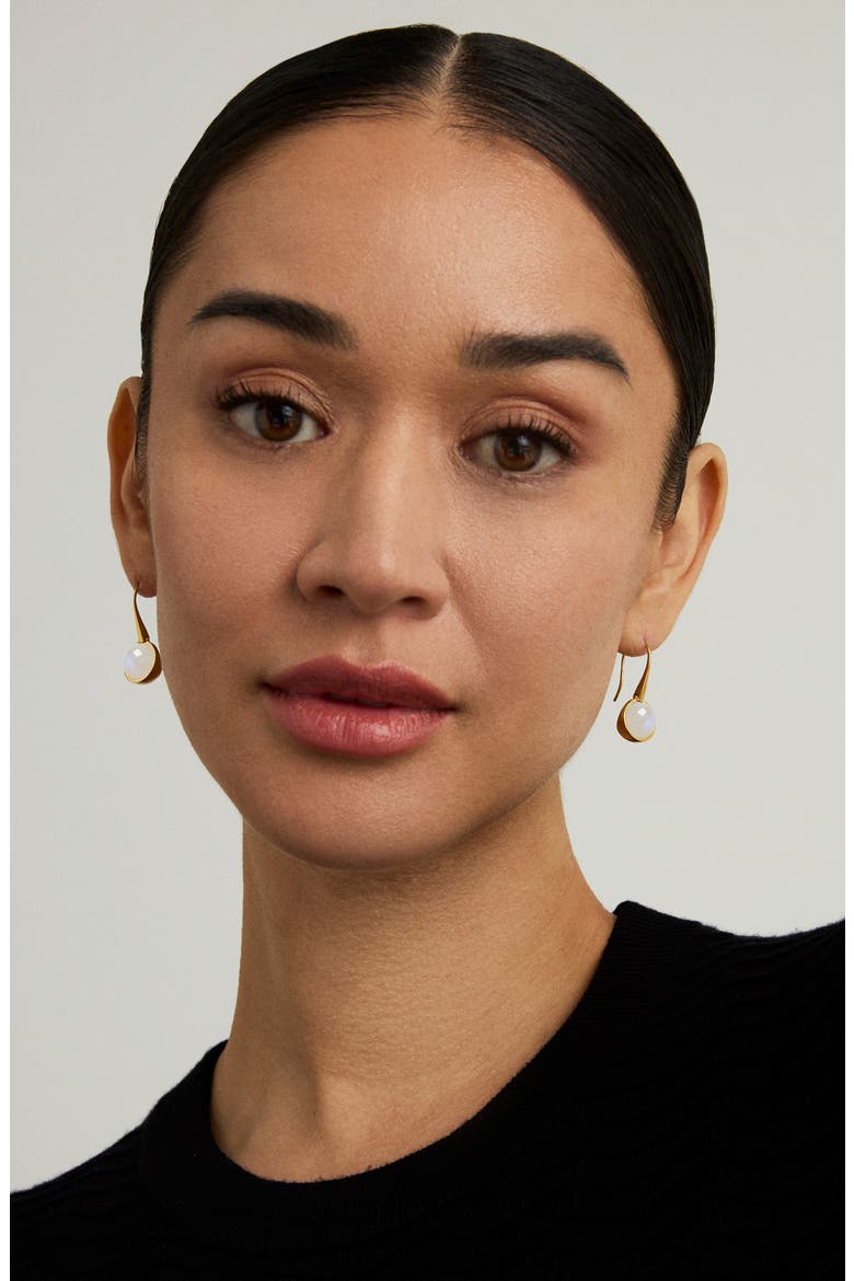 Ipanema Drop Earrings, Alternate, color, MOONSTONE