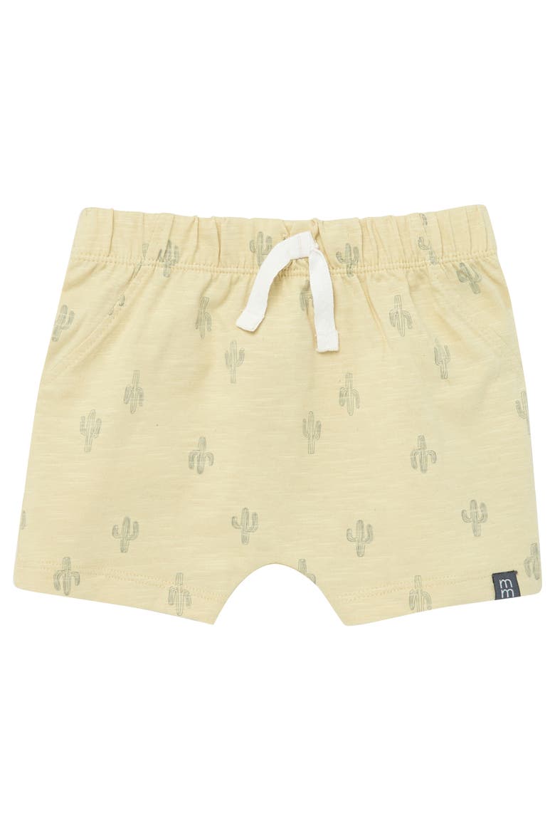 Sleeveless Shirts and Shorts Set, Alternate, color, Yellow Cactus