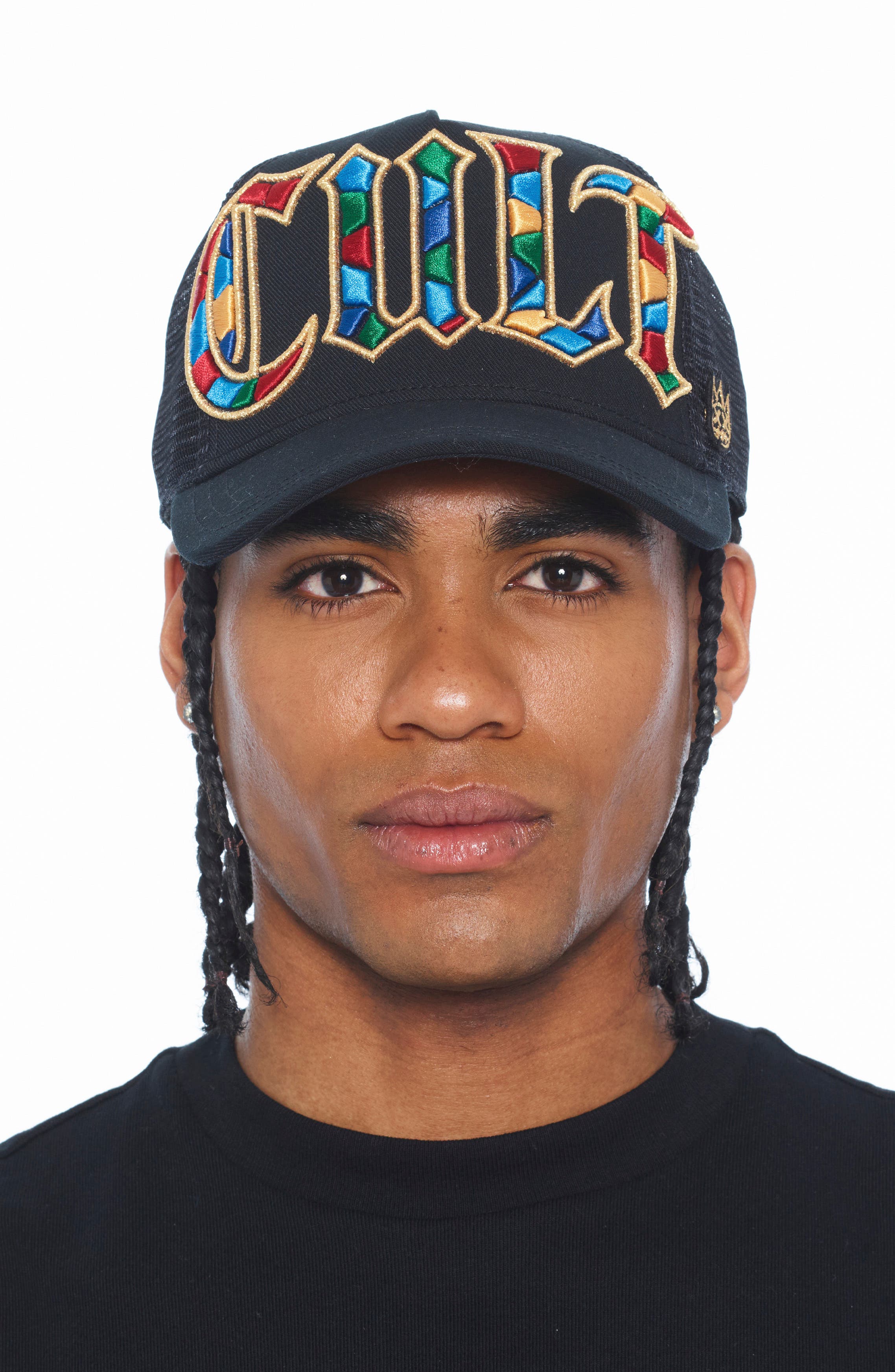 Cult of Individuality Stained Glass Logo Trucker Hat (Men) | Nordstrom
