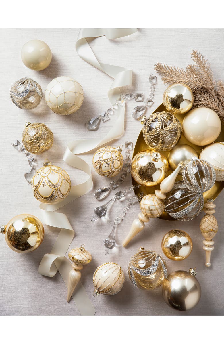 Balsam Hill Assorted Set of 35 Roaring '20s Ornaments, Alternate, color, 