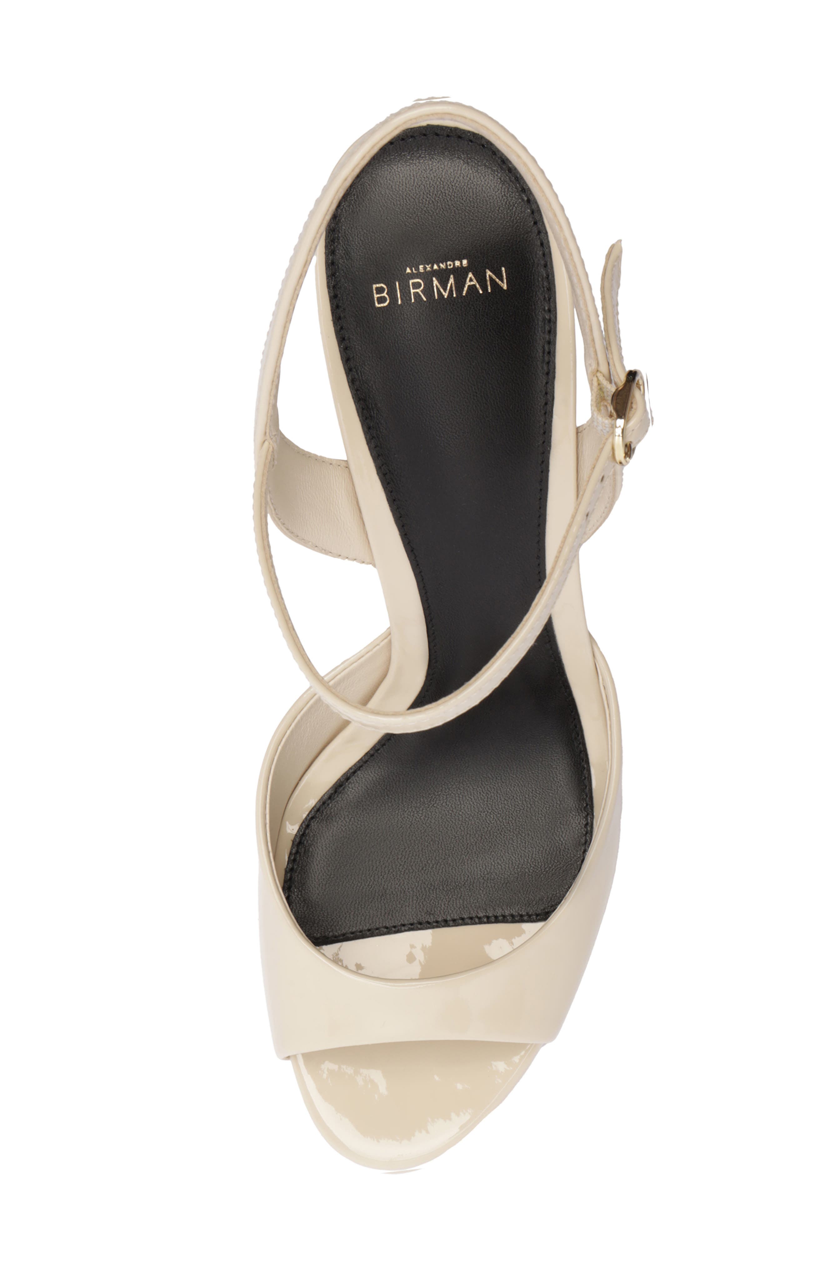 Amy Platform Sandal, Alternate, color, EGGSHELL