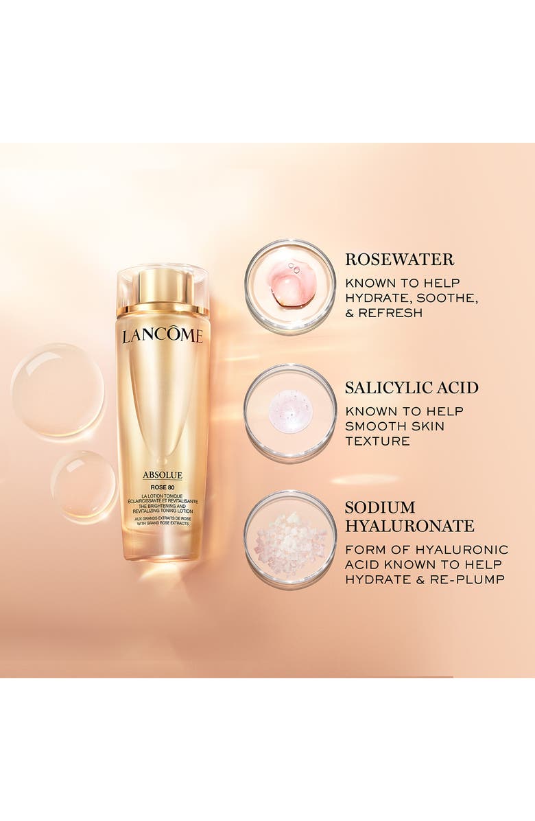 Lancôme Absolue Rose 80 Brightening & Revitalizing Face Toner, Alternate, color, 
