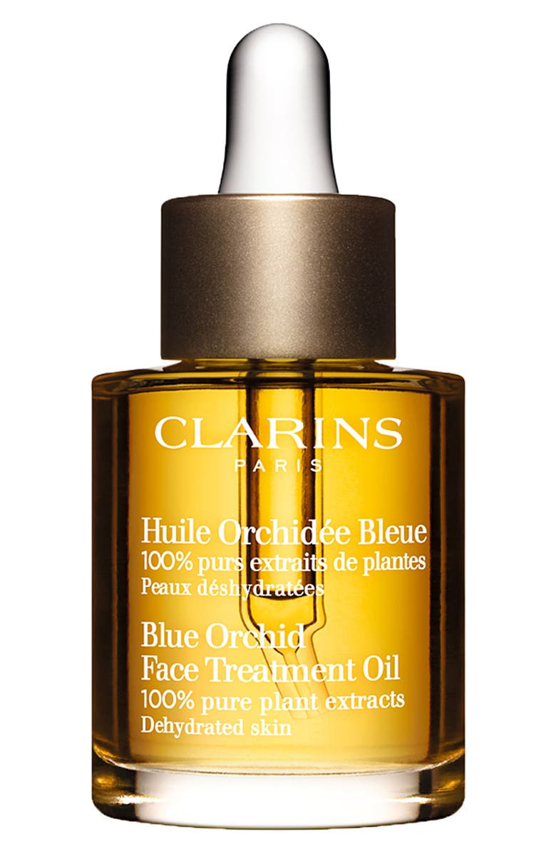 Clarins Blue Orchid Face Treatment Oil, Main, color,