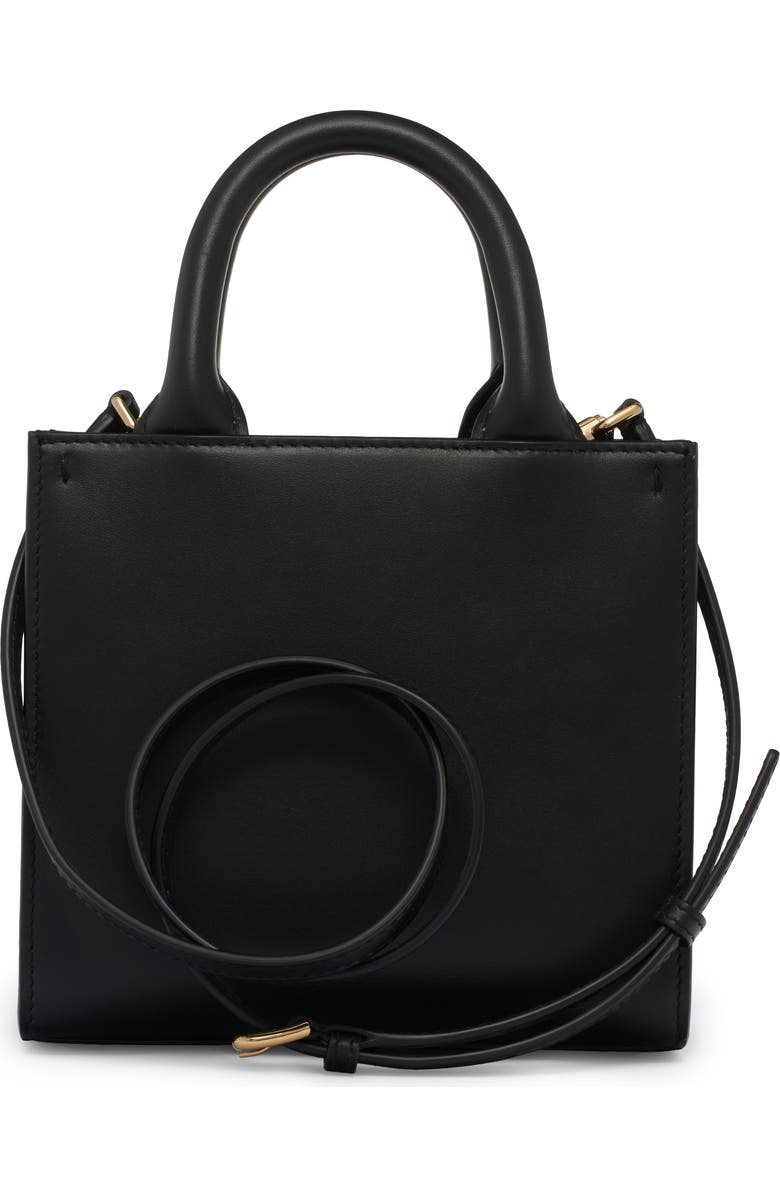 Dolce&Gabbana Mini DG Logo Daily Leather Tote, Alternate, color,