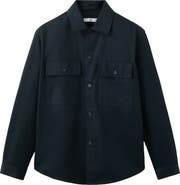 MANGO Cotton Overshirt