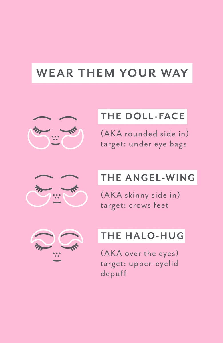 Patchology Rose Eye Gels, Alternate, color, 