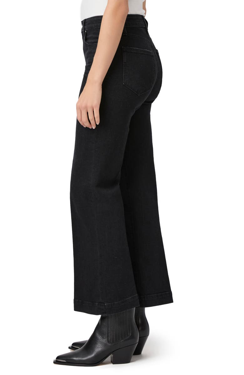 Leenah High Waist Ankle Wide Leg Jeans