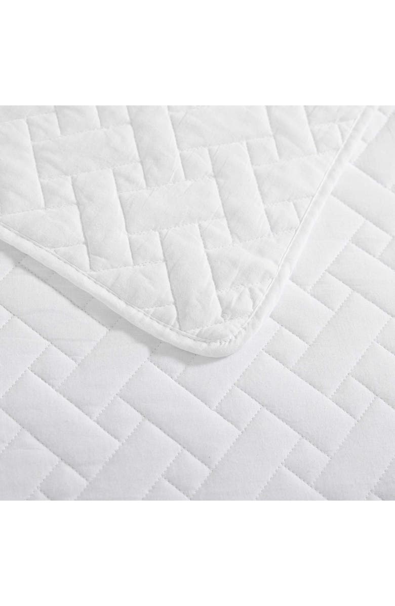 Tommy Bahama Solid Cotton Quilt & Sham Set, Alternate, color, White